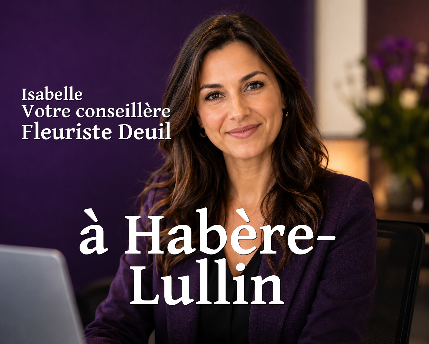 Isabelle, votre conseillère Fleuriste Deuil à Habère-Lullin