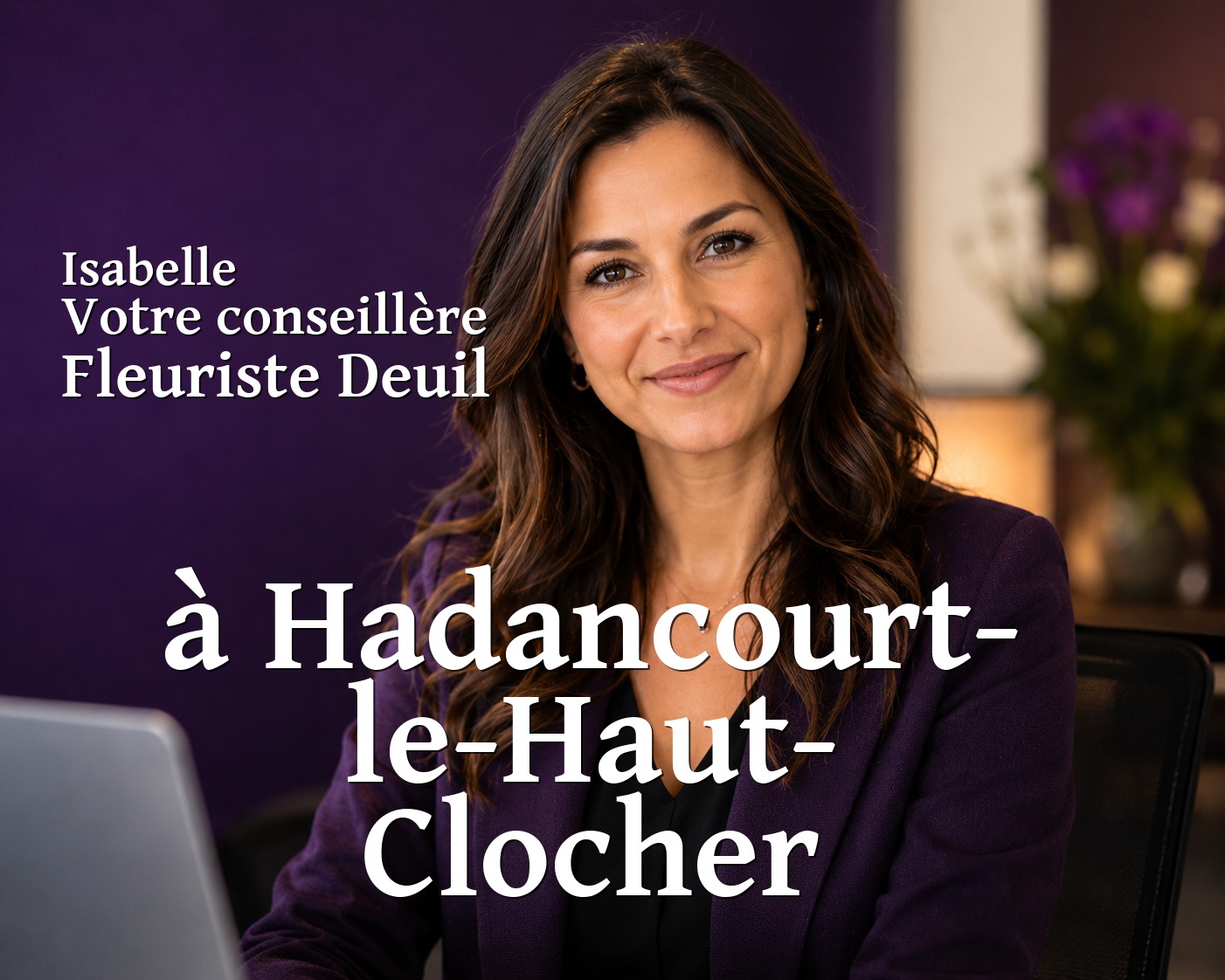 Isabelle, votre conseillère Fleuriste Deuil à Hadancourt-le-Haut-Clocher