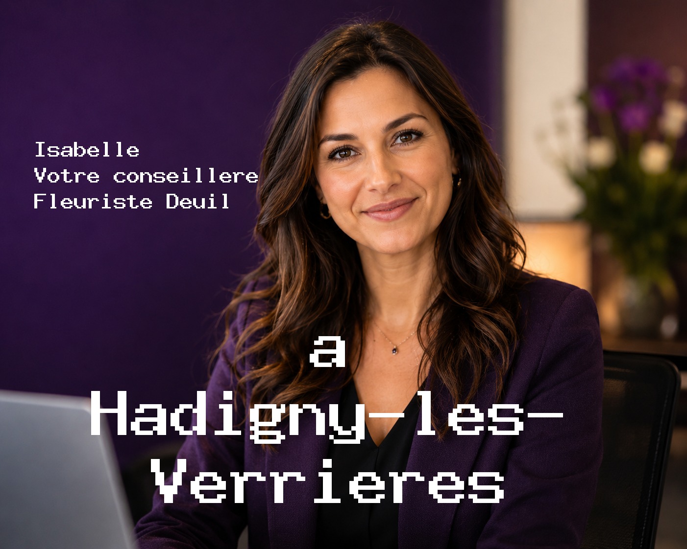 Isabelle, votre conseillère Fleuriste Deuil à Hadigny-les-Verrières