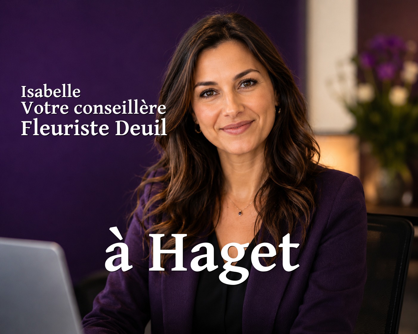 Isabelle, votre conseillère Fleuriste Deuil à Haget