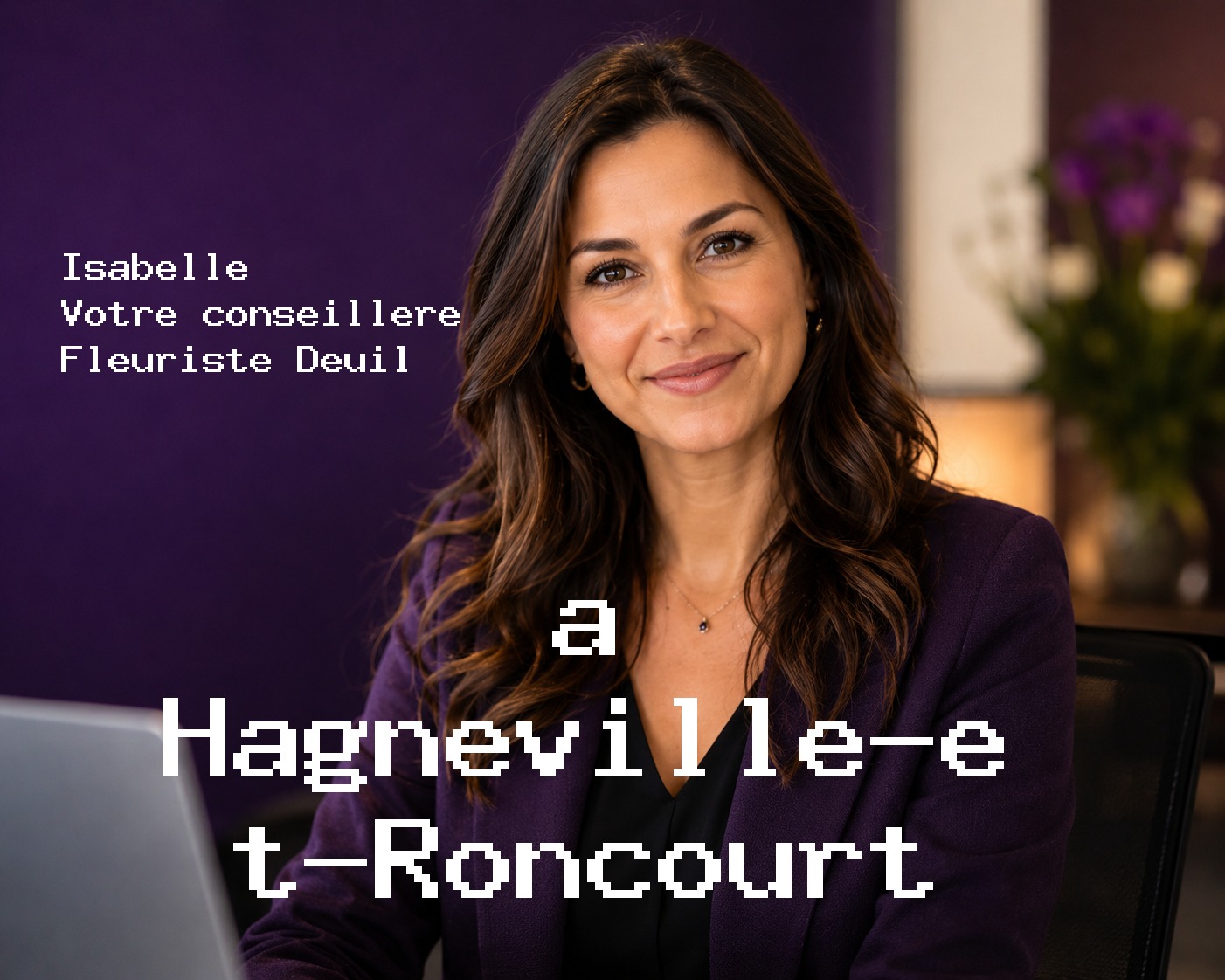 Isabelle, votre conseillère Fleuriste Deuil à Hagnéville-et-Roncourt