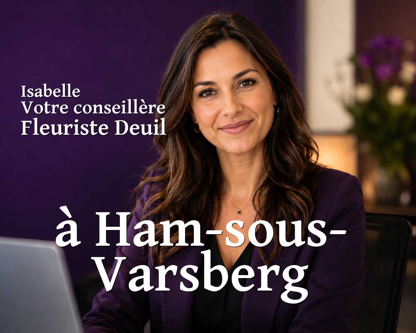 Isabelle, votre conseillère Fleuriste Deuil à Ham-sous-Varsberg