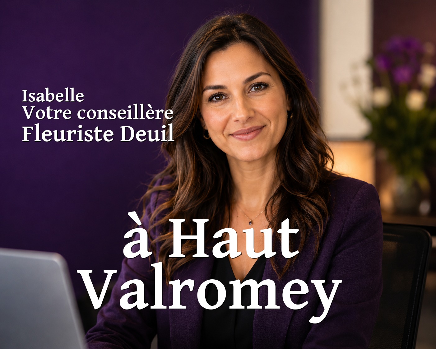 Isabelle, votre conseillère Fleuriste Deuil à Haut Valromey