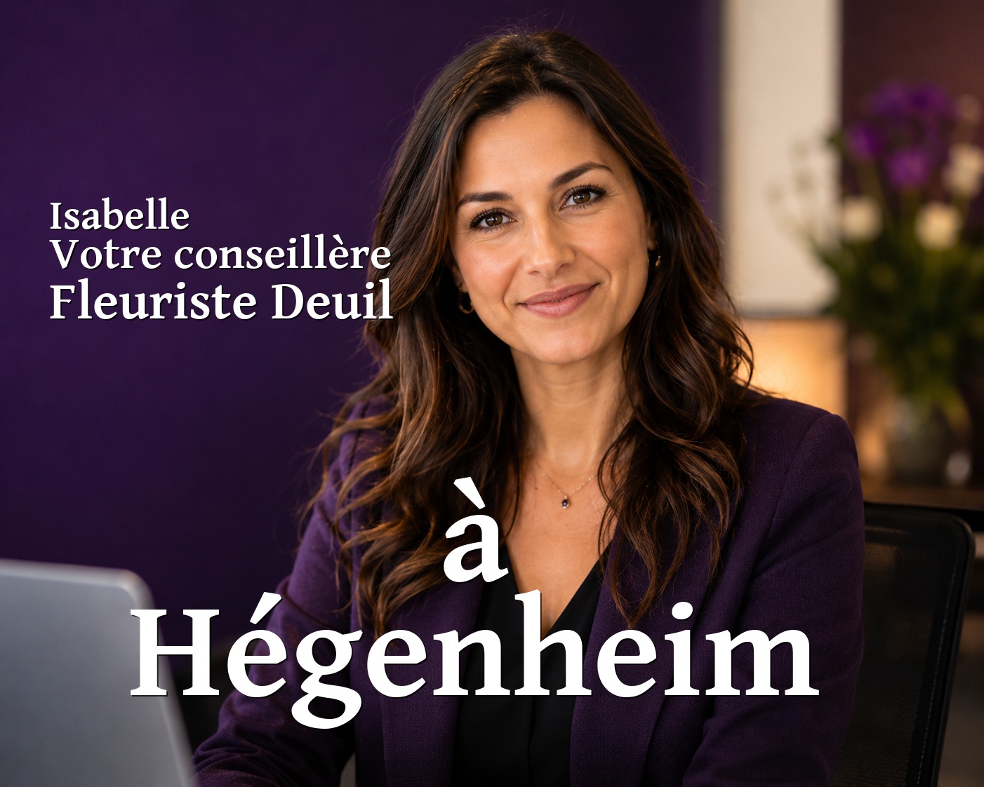 Isabelle, votre conseillère Fleuriste Deuil à Hégenheim