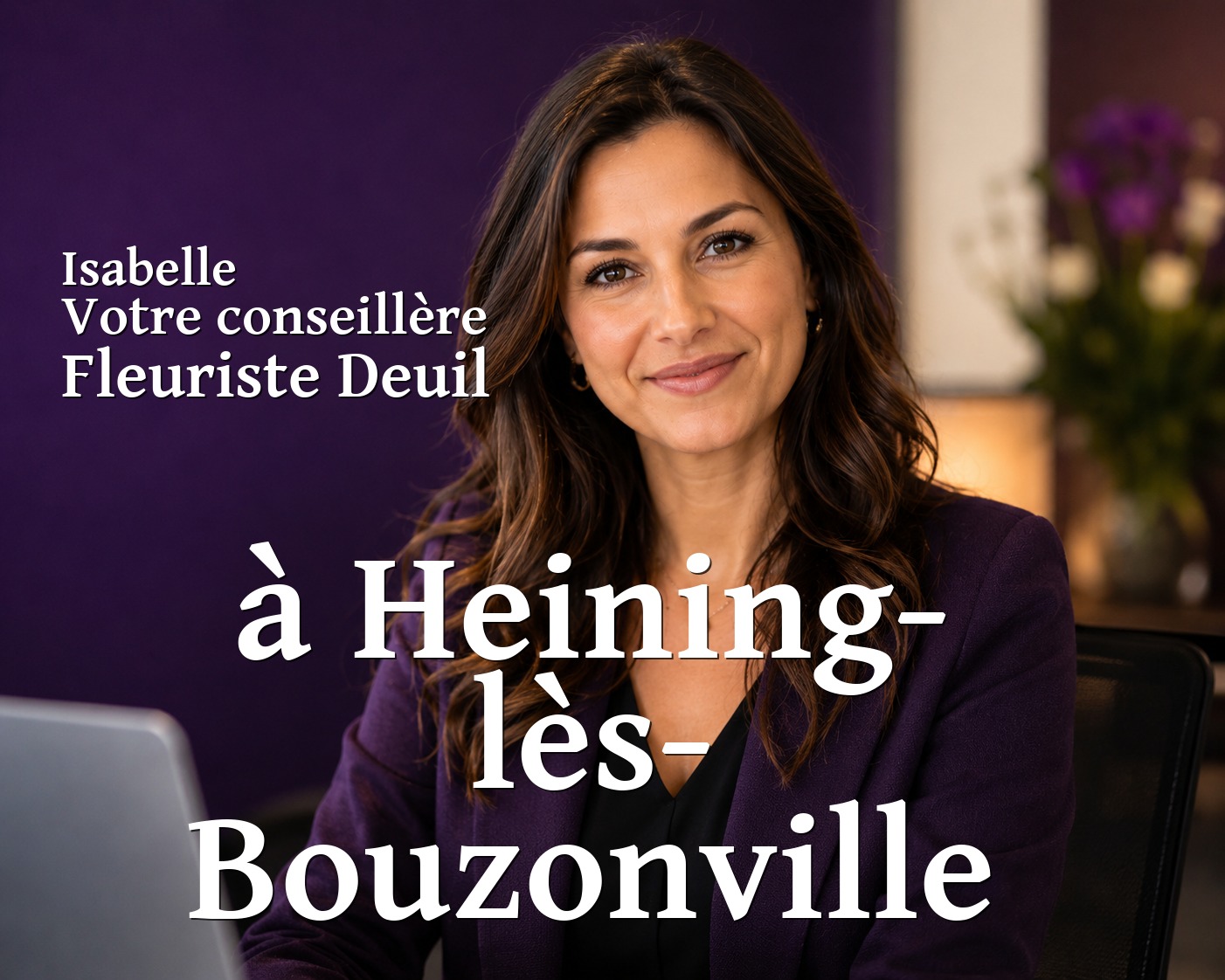 Isabelle, votre conseillère Fleuriste Deuil à Heining-lès-Bouzonville