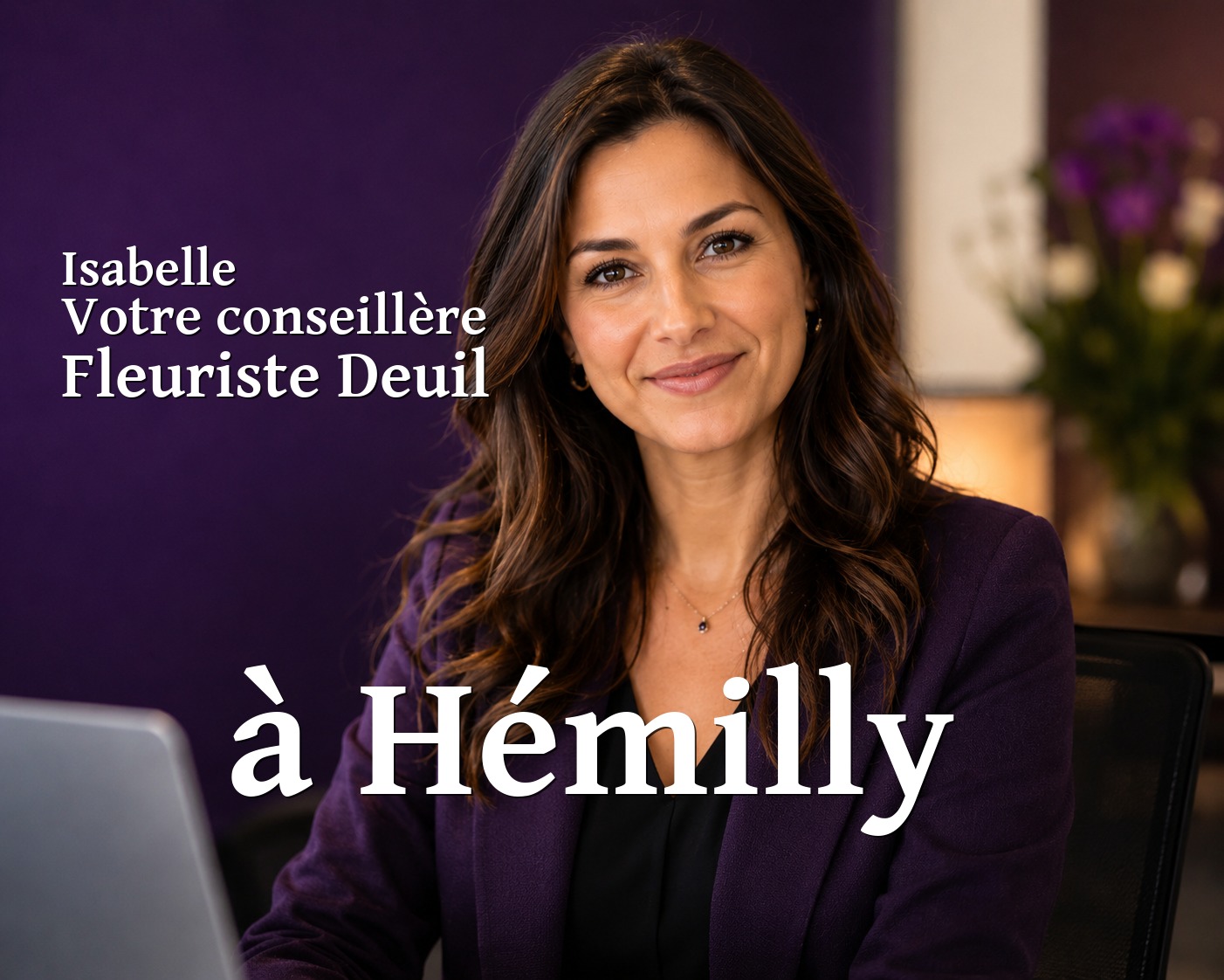 Isabelle, votre conseillère Fleuriste Deuil à Hémilly