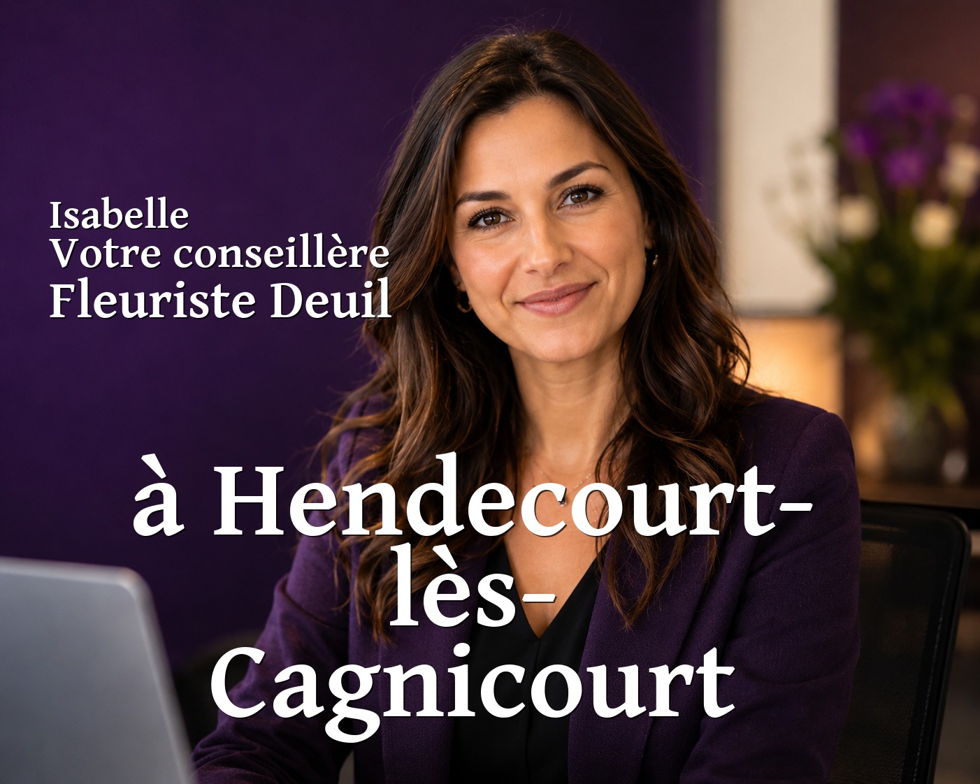 Isabelle, votre conseillère Fleuriste Deuil à Hendecourt-lès-Cagnicourt
