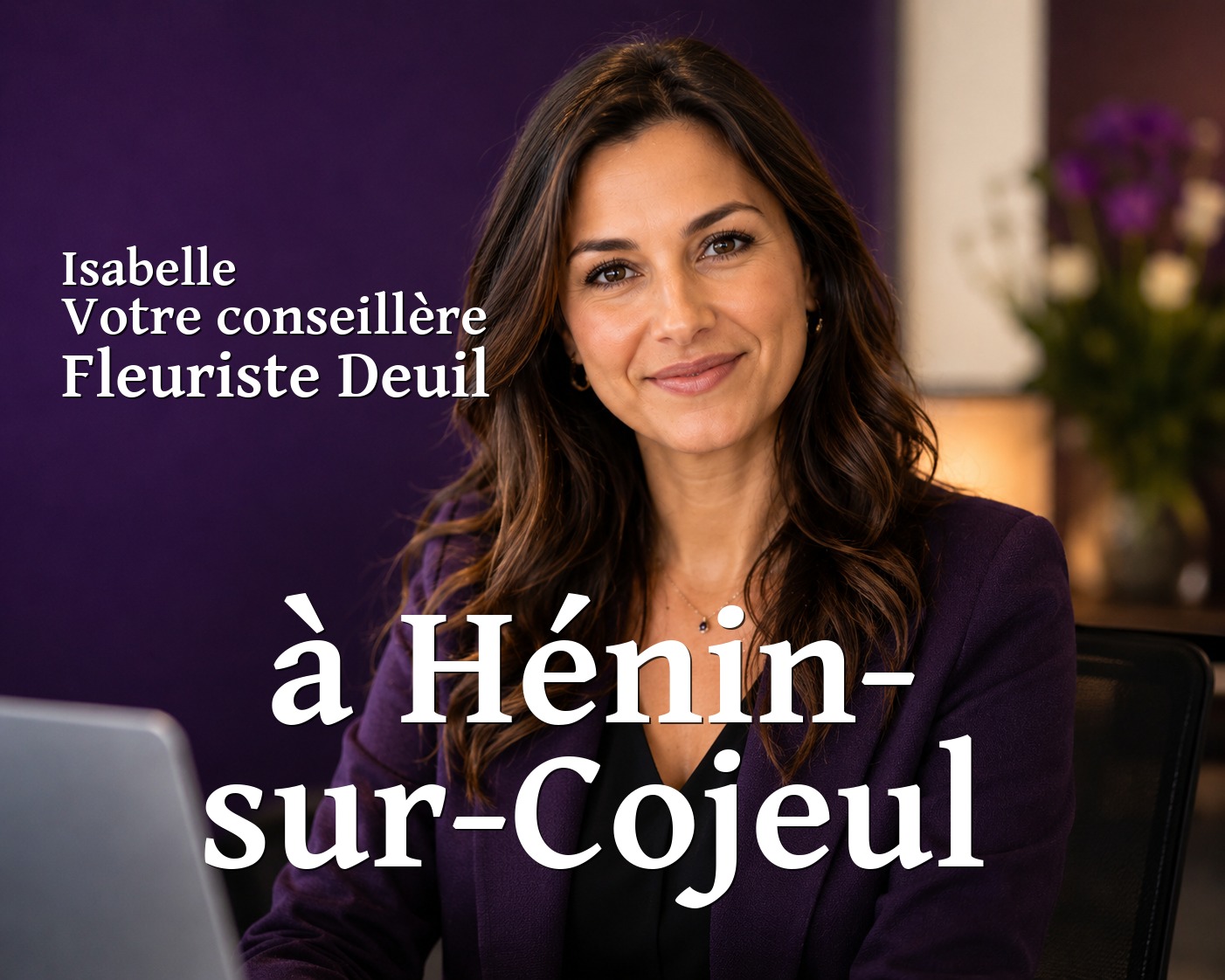 Isabelle, votre conseillère Fleuriste Deuil à Hénin-sur-Cojeul