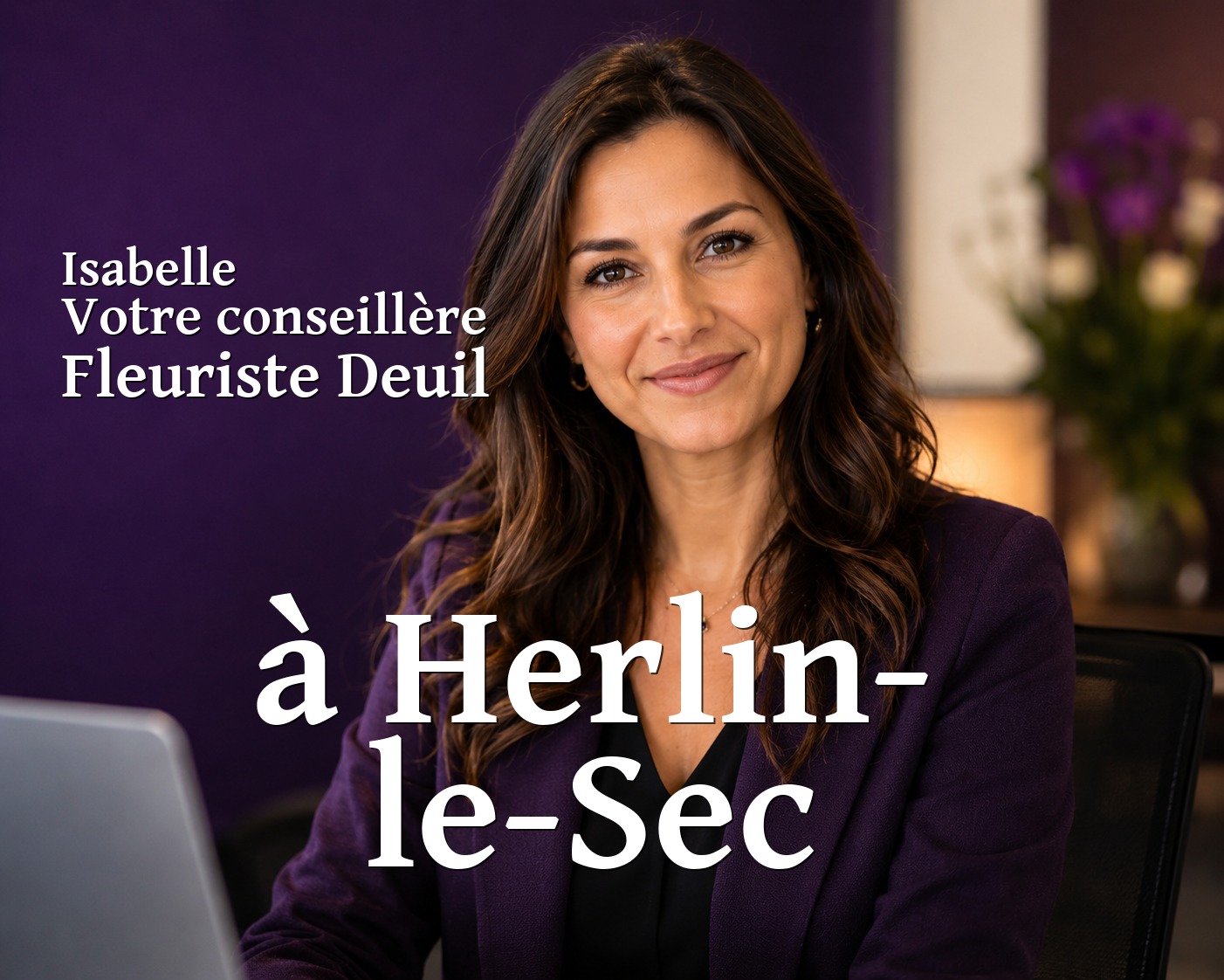 Isabelle, votre conseillère Fleuriste Deuil à Herlin-le-Sec
