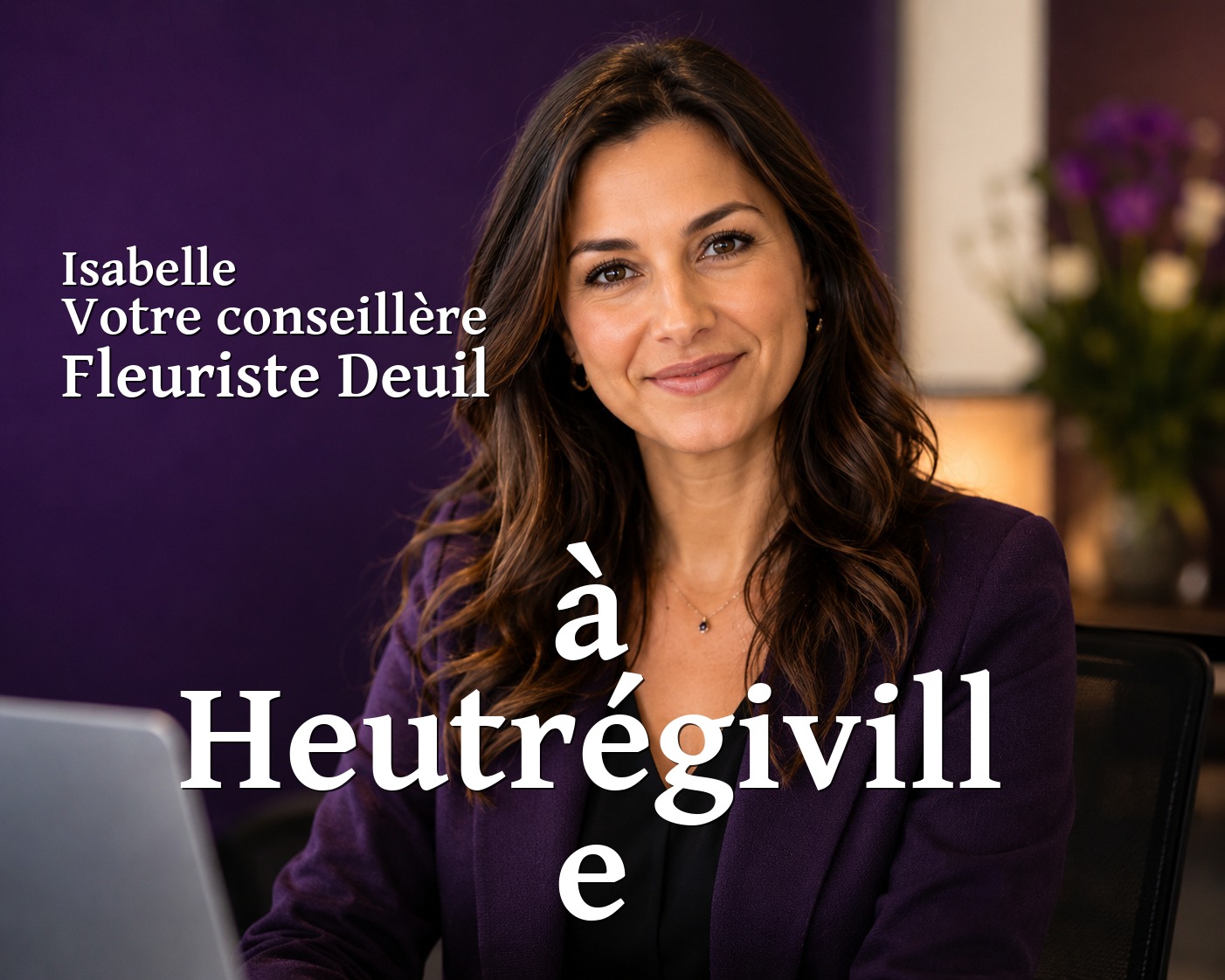 Isabelle, votre conseillère Fleuriste Deuil à Heutrégiville