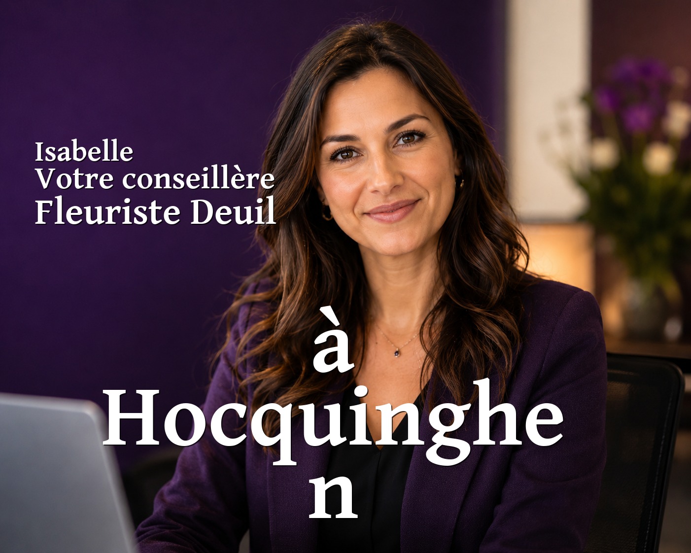 Isabelle, votre conseillère Fleuriste Deuil à Hocquinghen