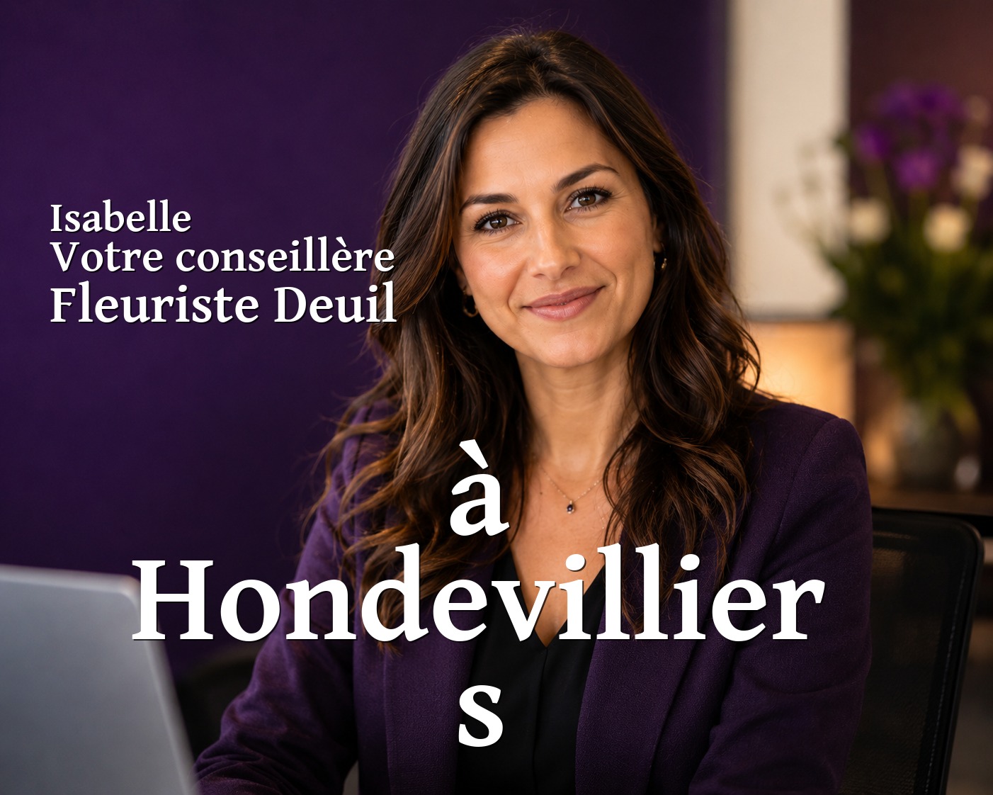 Isabelle, votre conseillère Fleuriste Deuil à Hondevilliers