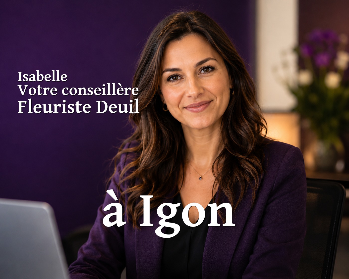 Isabelle, votre conseillère Fleuriste Deuil à Igon