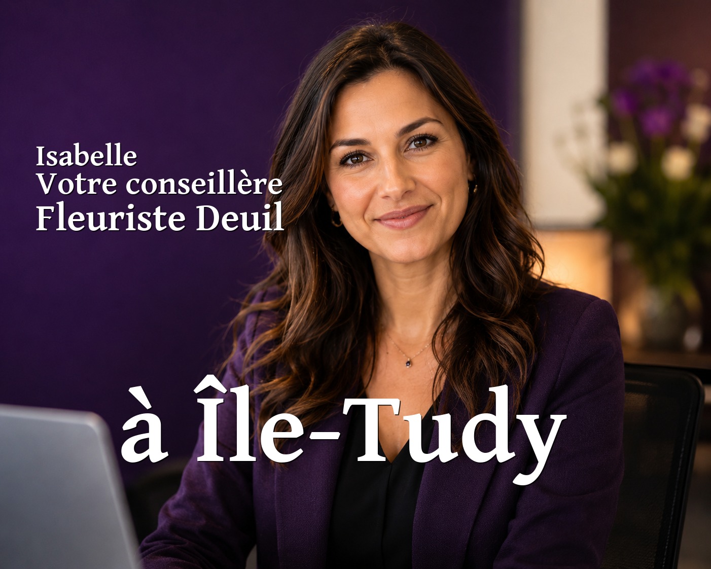Isabelle, votre conseillère Fleuriste Deuil à Île-Tudy