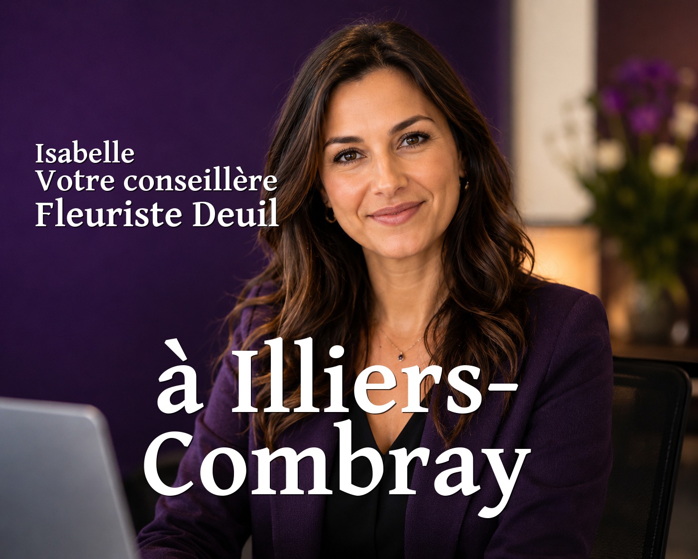 Isabelle, votre conseillère Fleuriste Deuil à Illiers-Combray