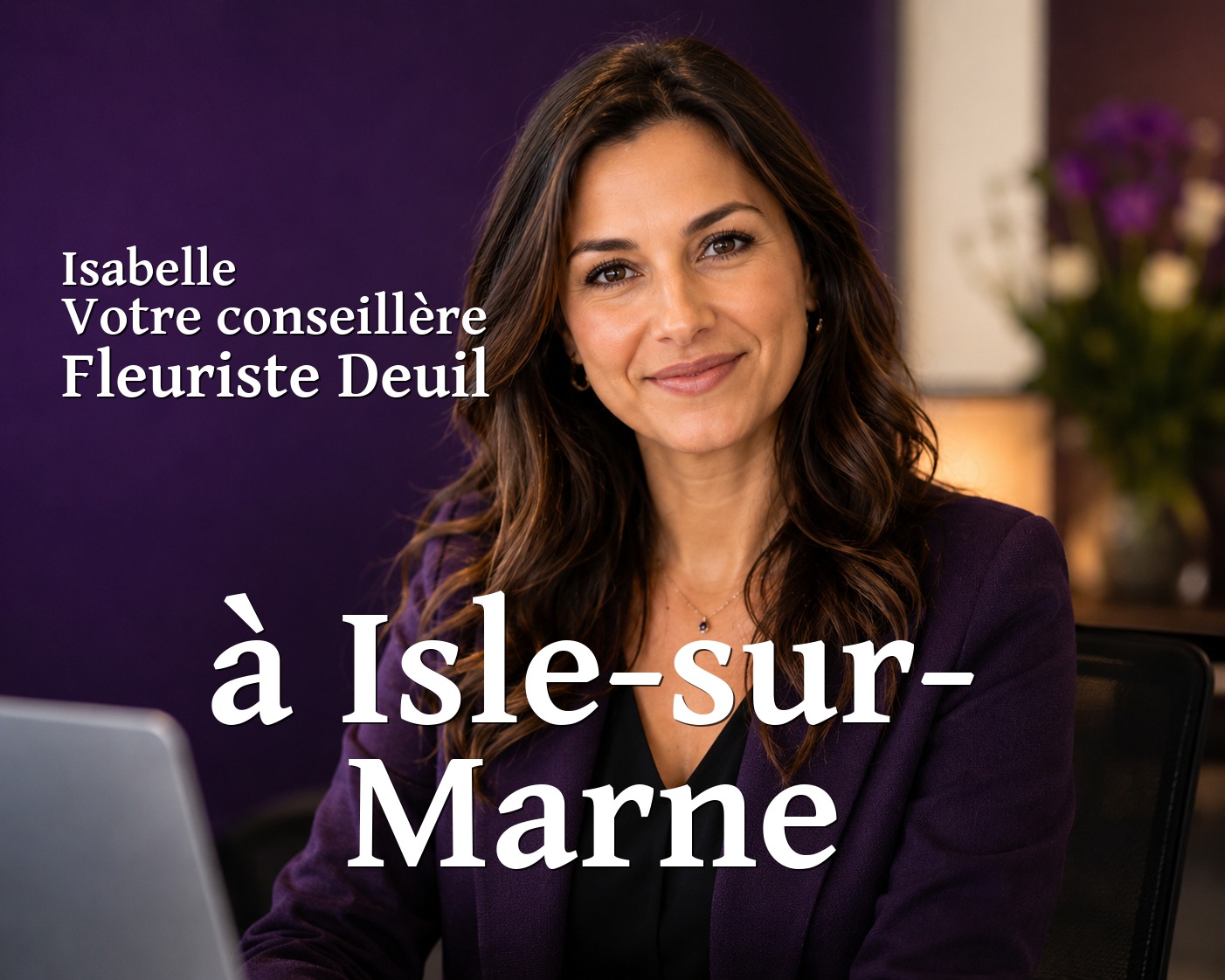 Isabelle, votre conseillère Fleuriste Deuil à Isle-sur-Marne