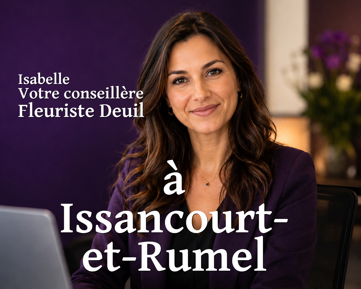 Isabelle, votre conseillère Fleuriste Deuil à Issancourt-et-Rumel