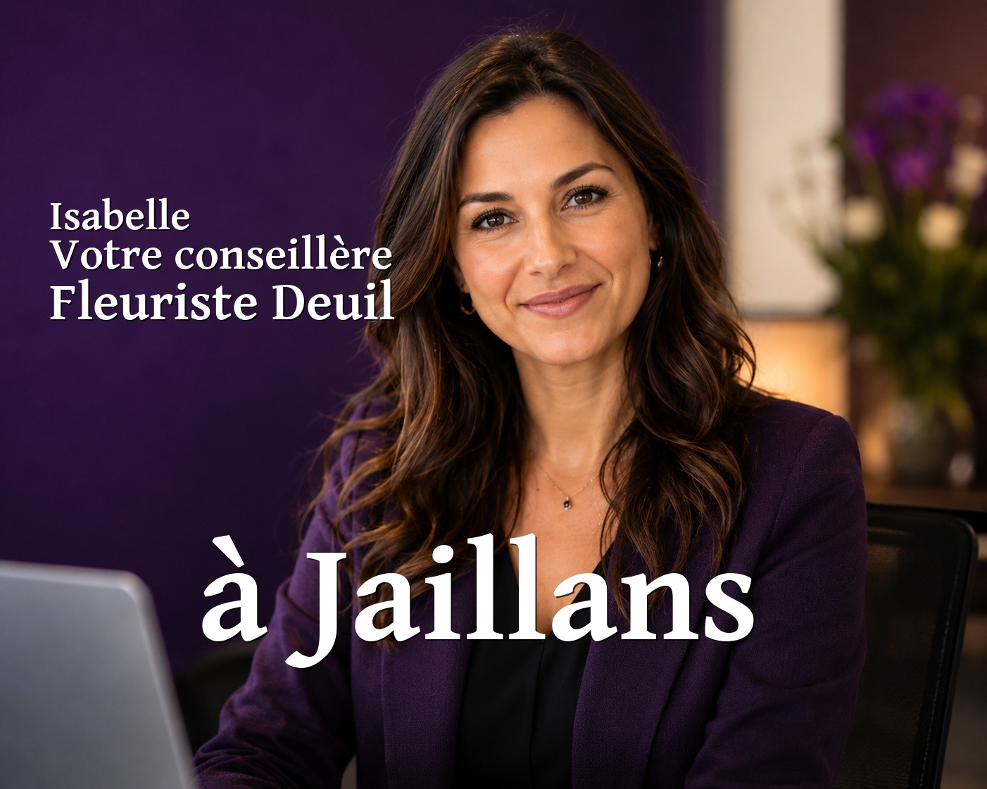 Isabelle, votre conseillère Fleuriste Deuil à Jaillans