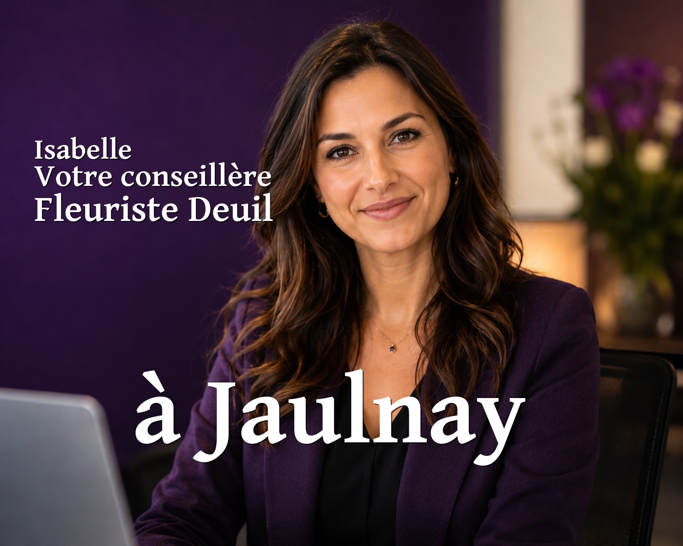 Isabelle, votre conseillère Fleuriste Deuil à Jaulnay