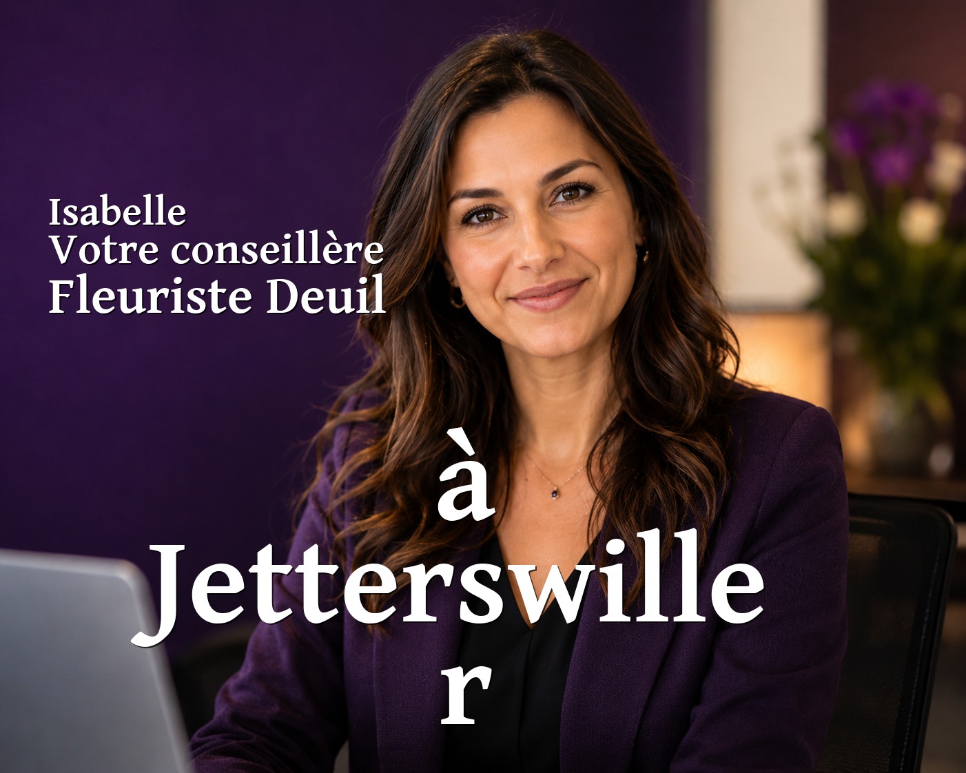 Isabelle, votre conseillère Fleuriste Deuil à Jetterswiller