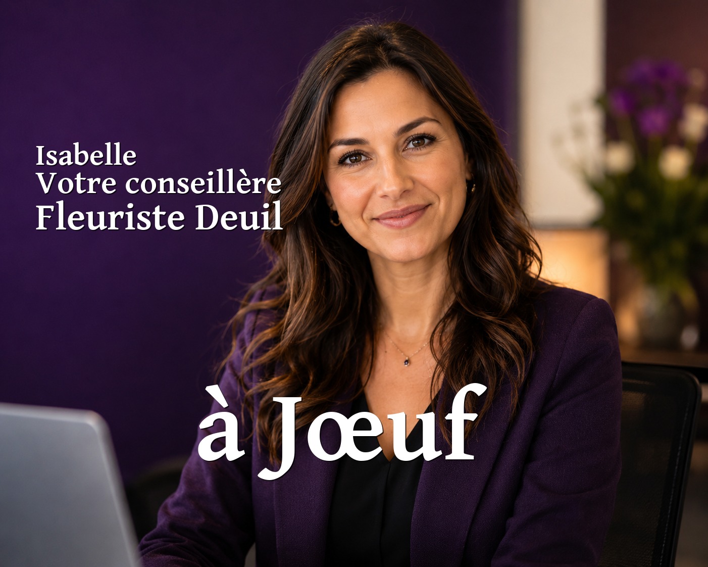 Isabelle, votre conseillère Fleuriste Deuil à Jœuf