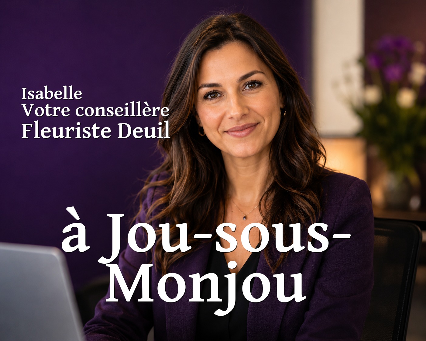 Isabelle, votre conseillère Fleuriste Deuil à Jou-sous-Monjou