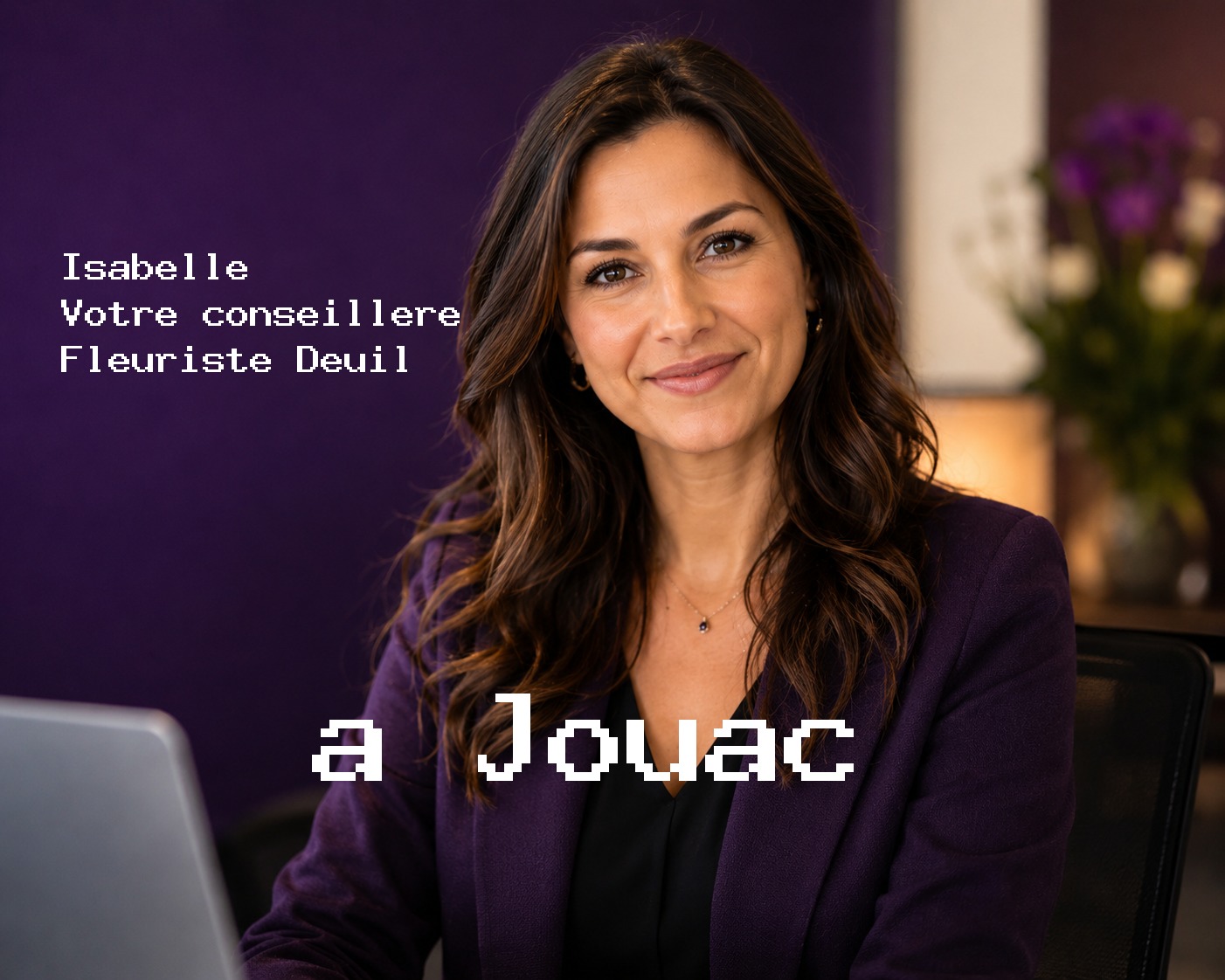 Isabelle, votre conseillère Fleuriste Deuil à Jouac