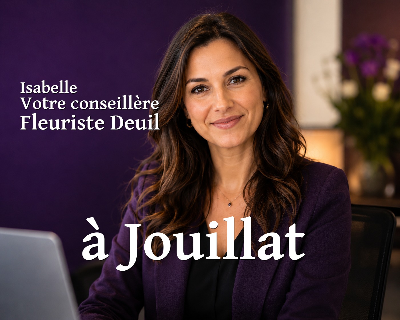 Isabelle, votre conseillère Fleuriste Deuil à Jouillat