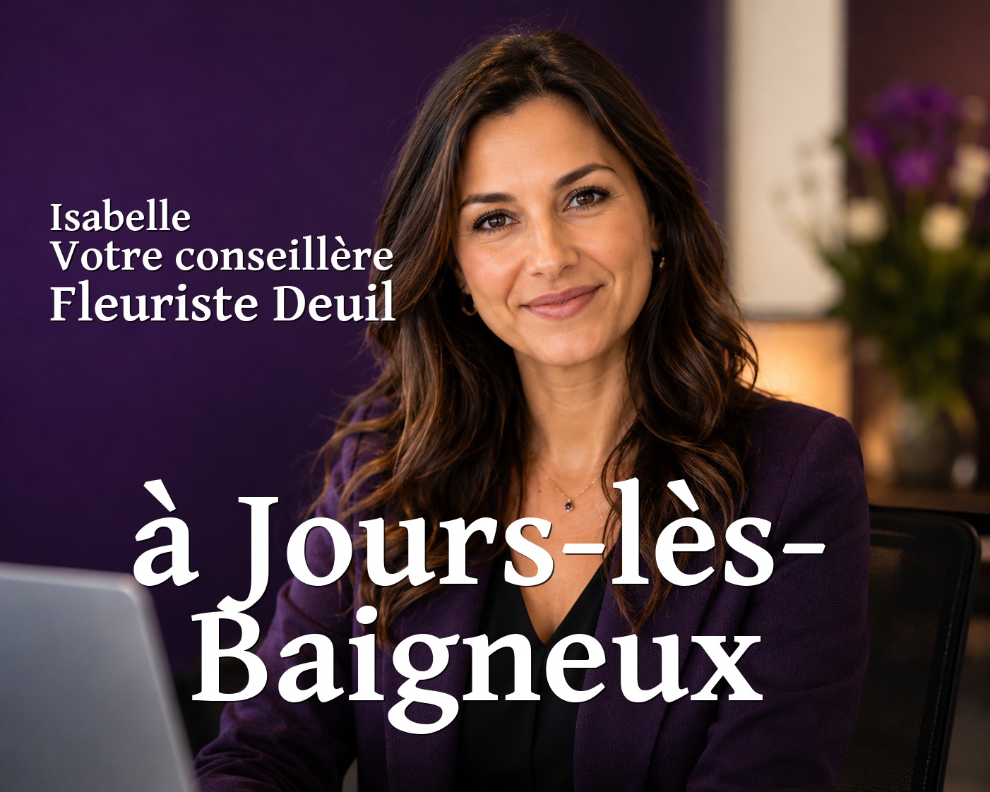 Isabelle, votre conseillère Fleuriste Deuil à Jours-lès-Baigneux