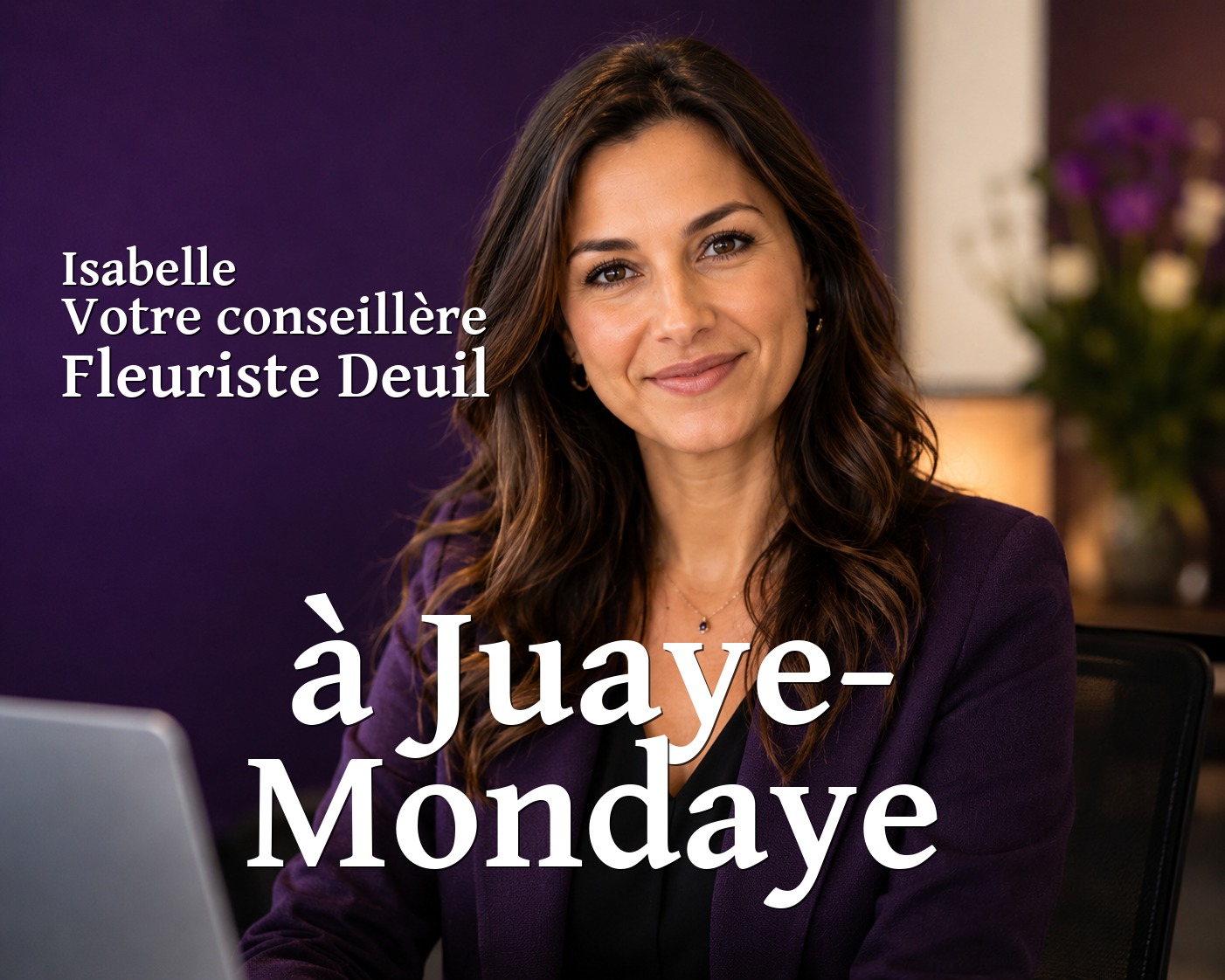 Isabelle, votre conseillère Fleuriste Deuil à Juaye-Mondaye