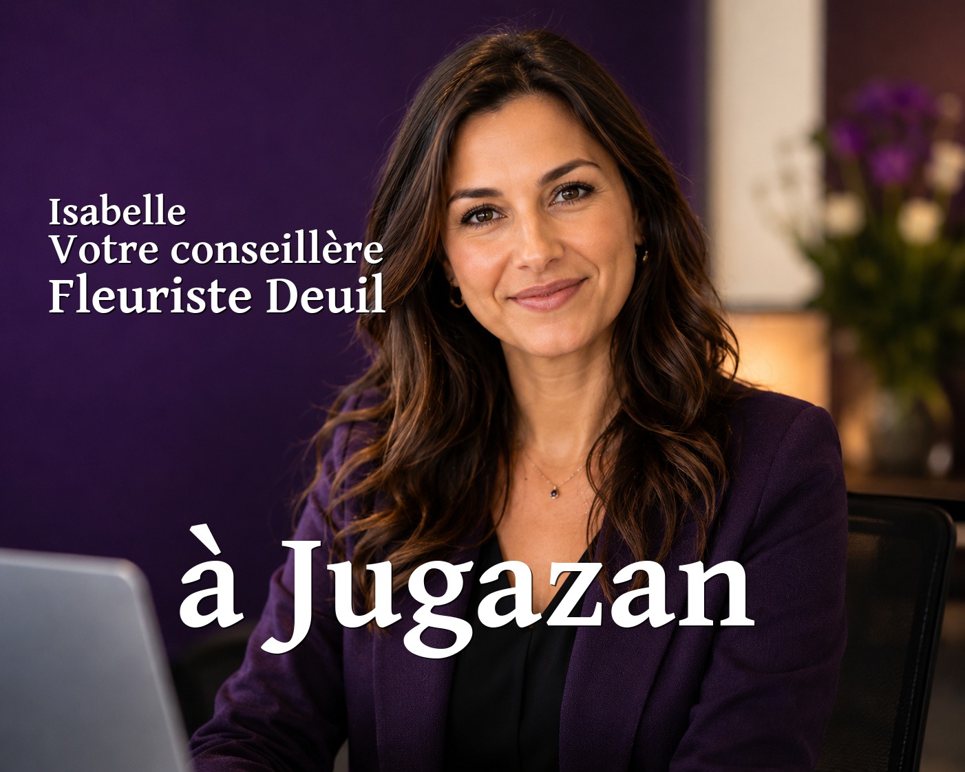 Isabelle, votre conseillère Fleuriste Deuil à Jugazan