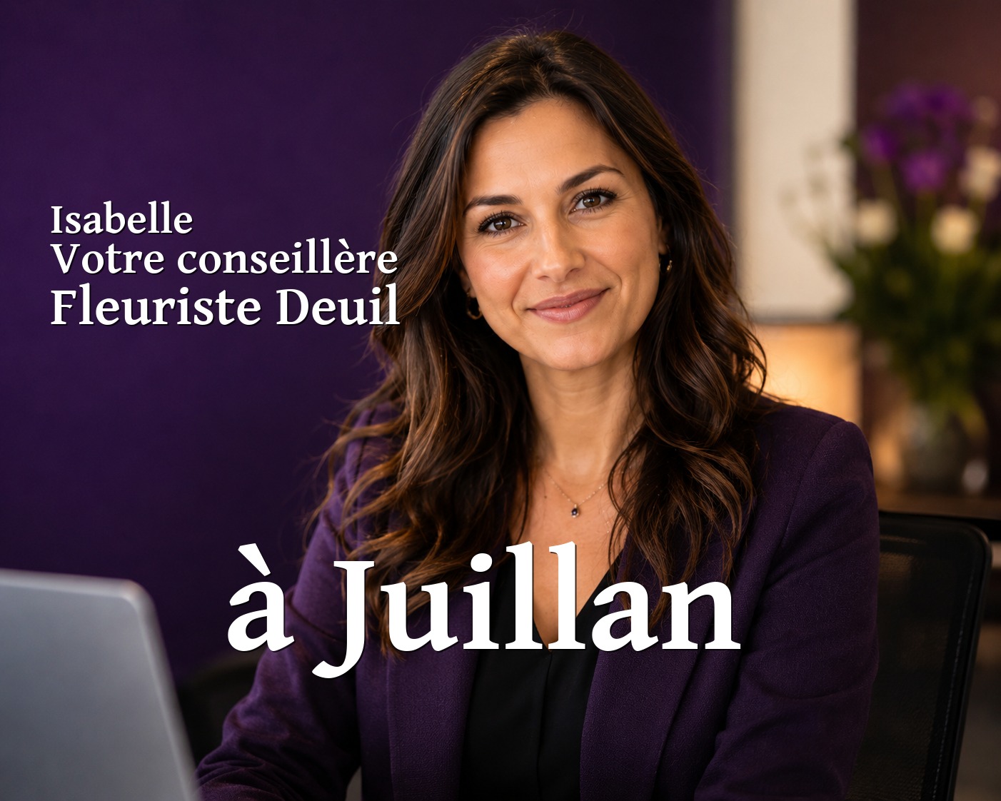 Isabelle, votre conseillère Fleuriste Deuil à Juillan