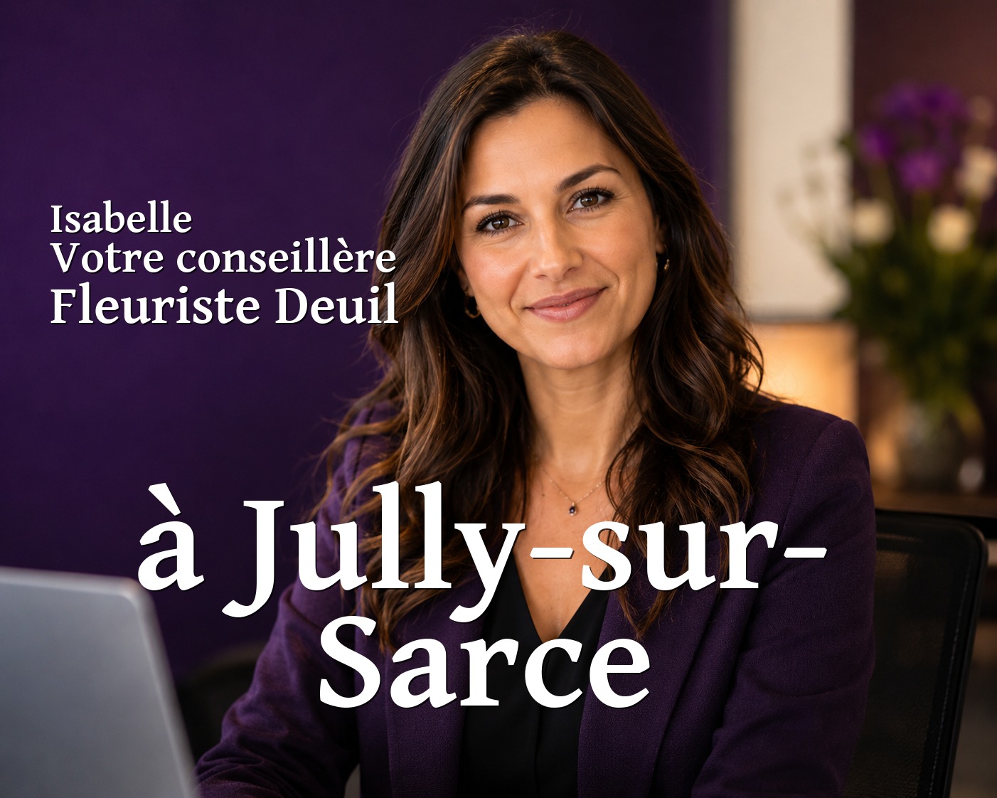Isabelle, votre conseillère Fleuriste Deuil à Jully-sur-Sarce