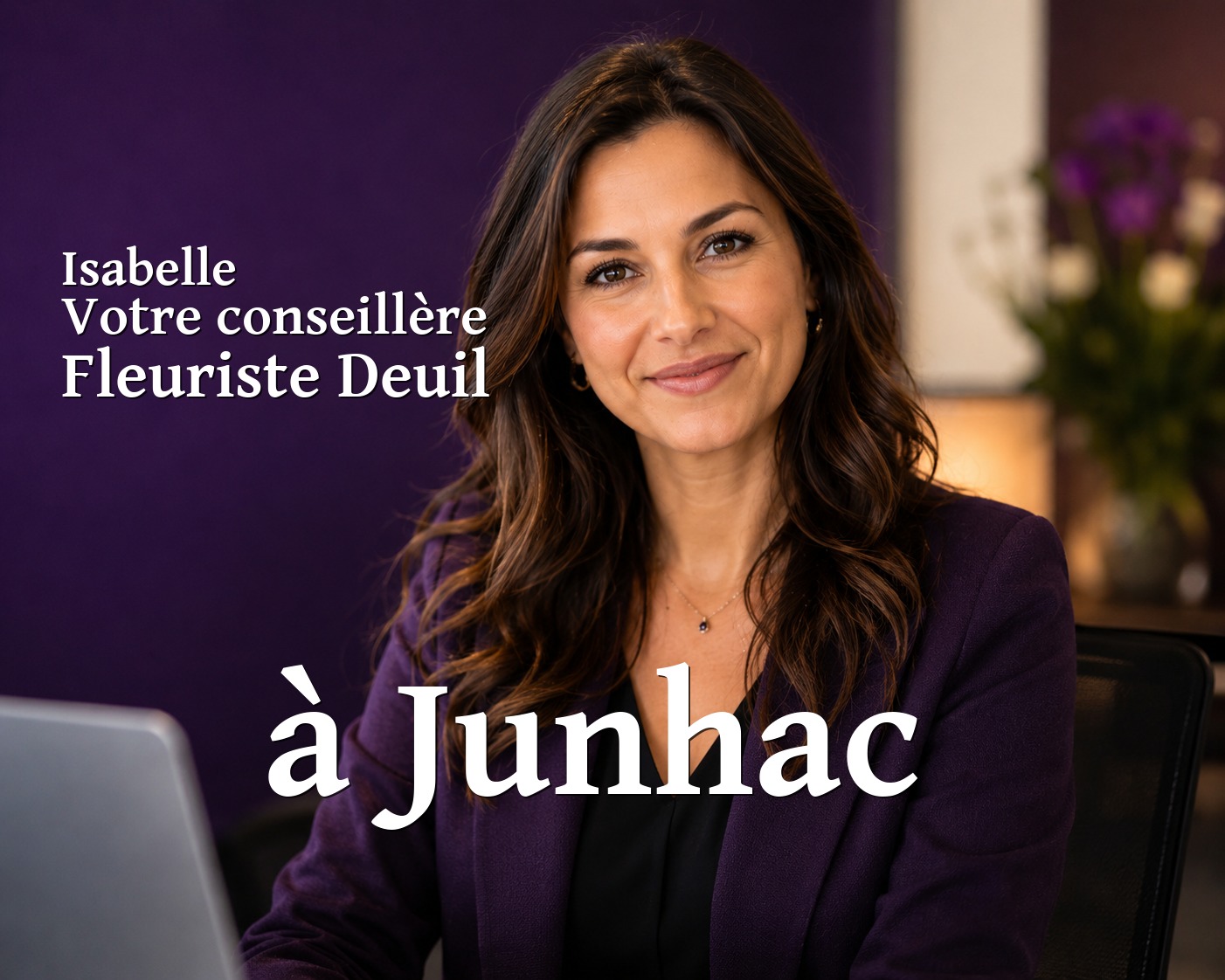 Isabelle, votre conseillère Fleuriste Deuil à Junhac