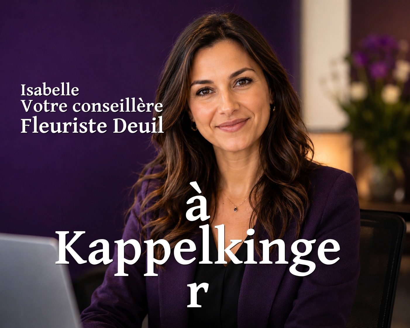 Isabelle, votre conseillère Fleuriste Deuil à Kappelkinger
