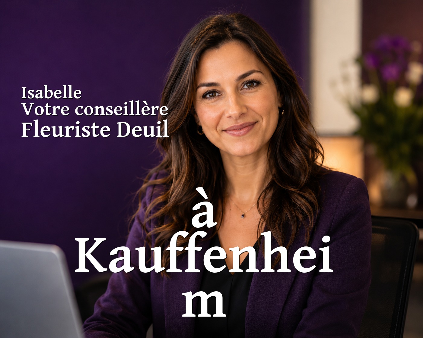 Isabelle, votre conseillère Fleuriste Deuil à Kauffenheim