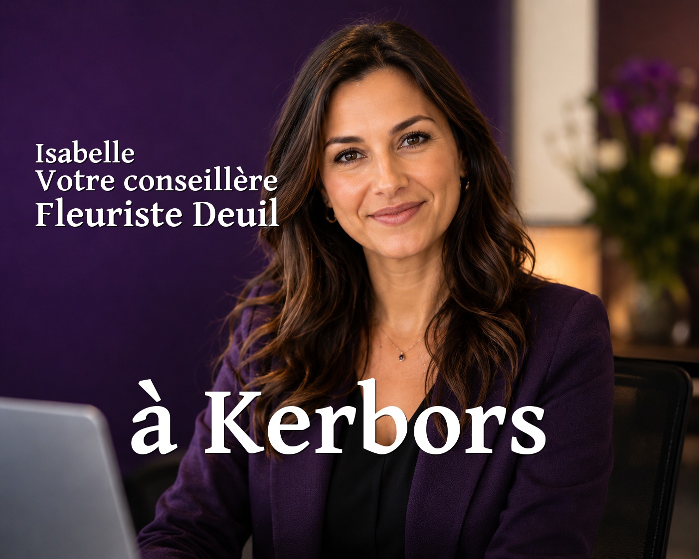 Isabelle, votre conseillère Fleuriste Deuil à Kerbors