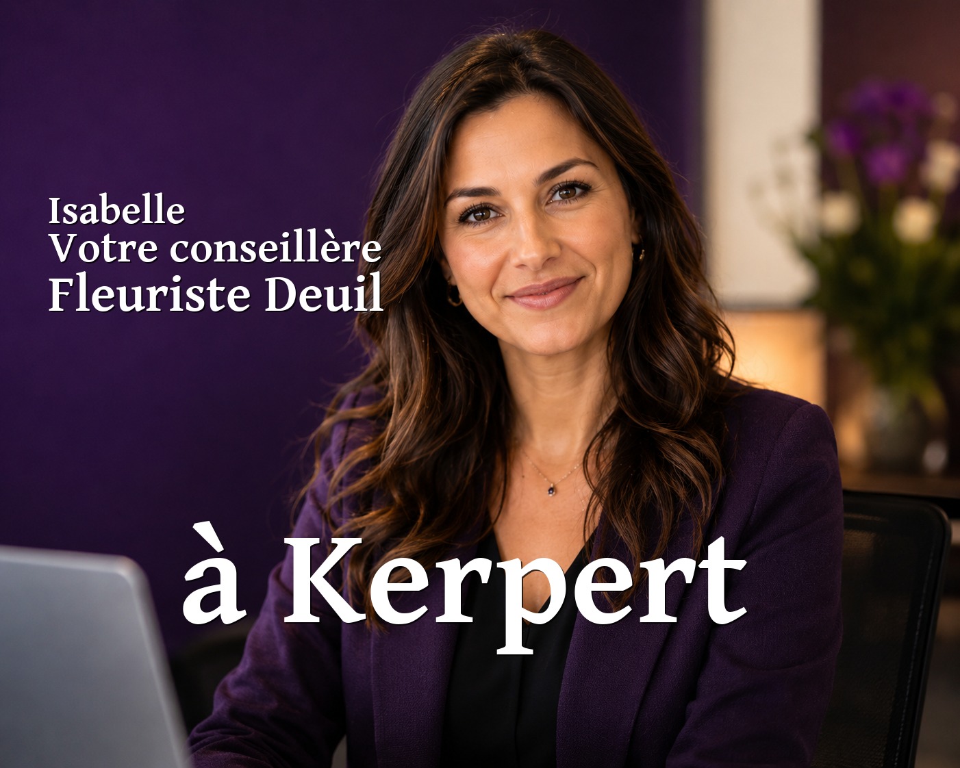 Isabelle, votre conseillère Fleuriste Deuil à Kerpert