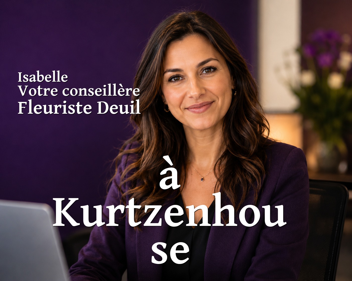 Isabelle, votre conseillère Fleuriste Deuil à Kurtzenhouse