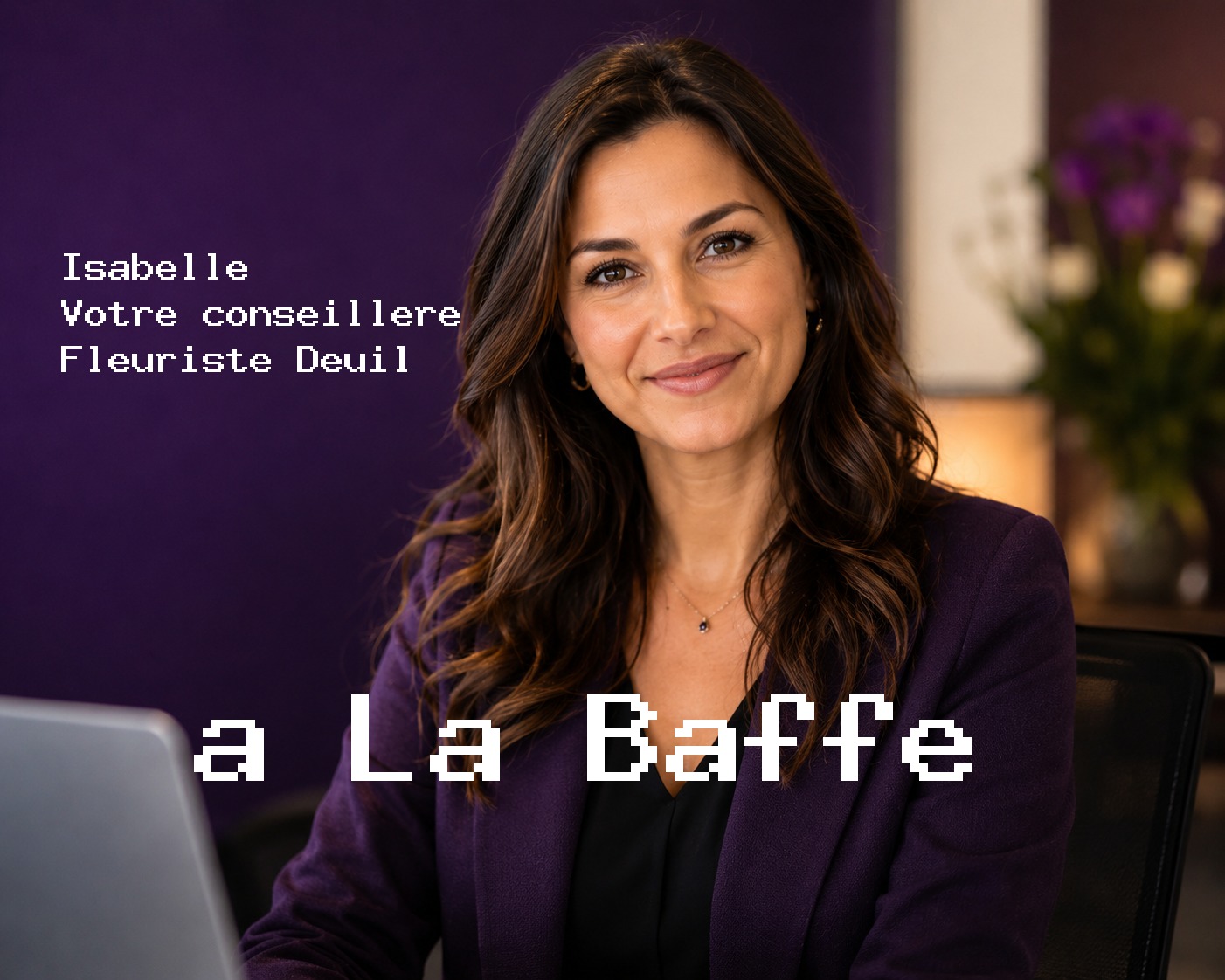 Isabelle, votre conseillère Fleuriste Deuil à La Baffe