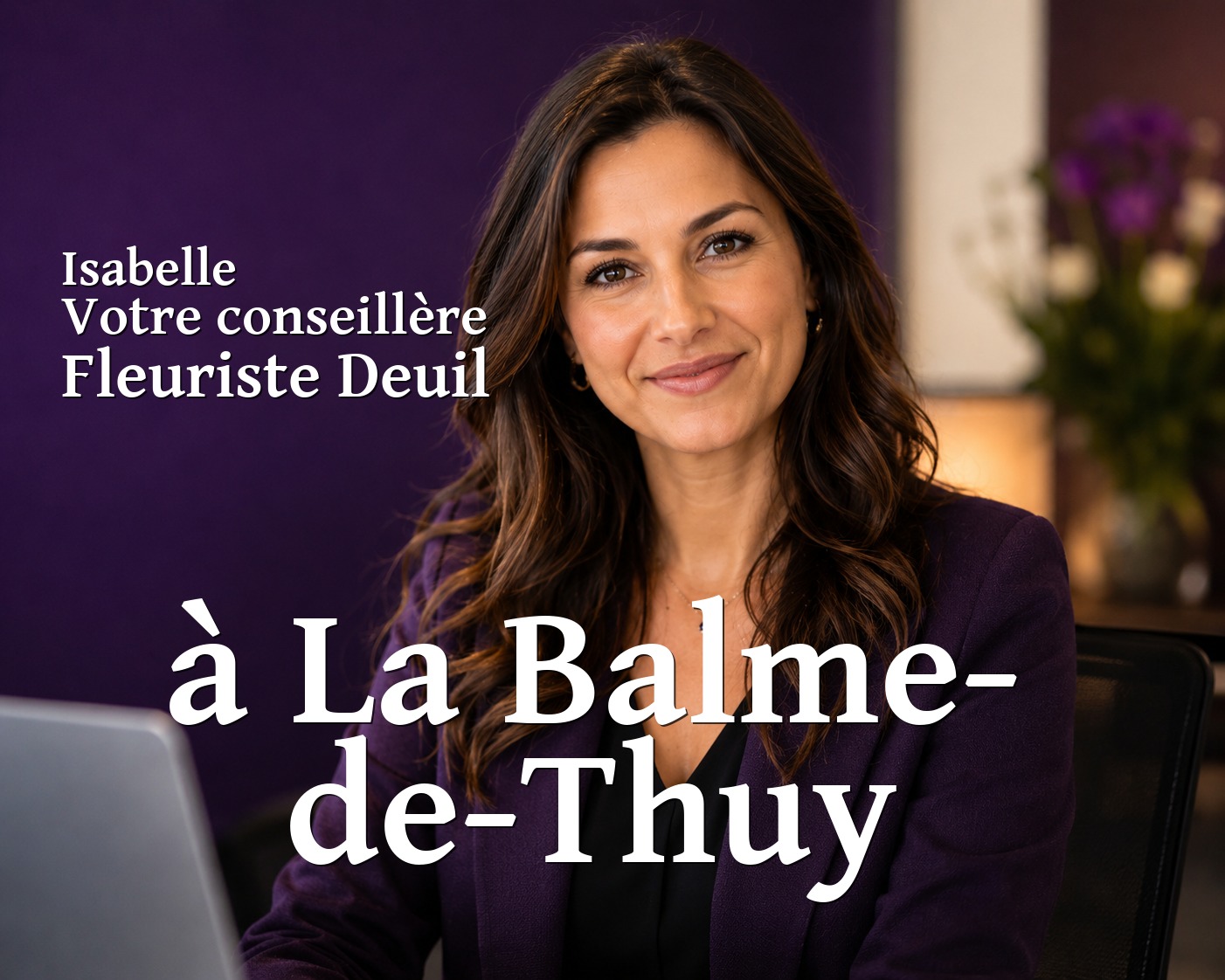 Isabelle, votre conseillère Fleuriste Deuil à La Balme-de-Thuy