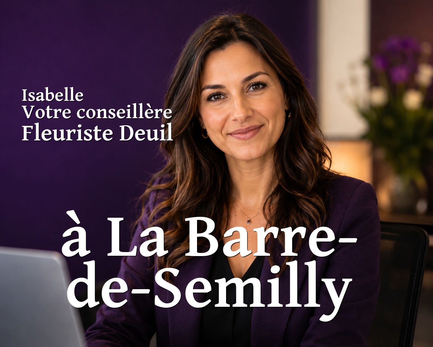 Isabelle, votre conseillère Fleuriste Deuil à La Barre-de-Semilly