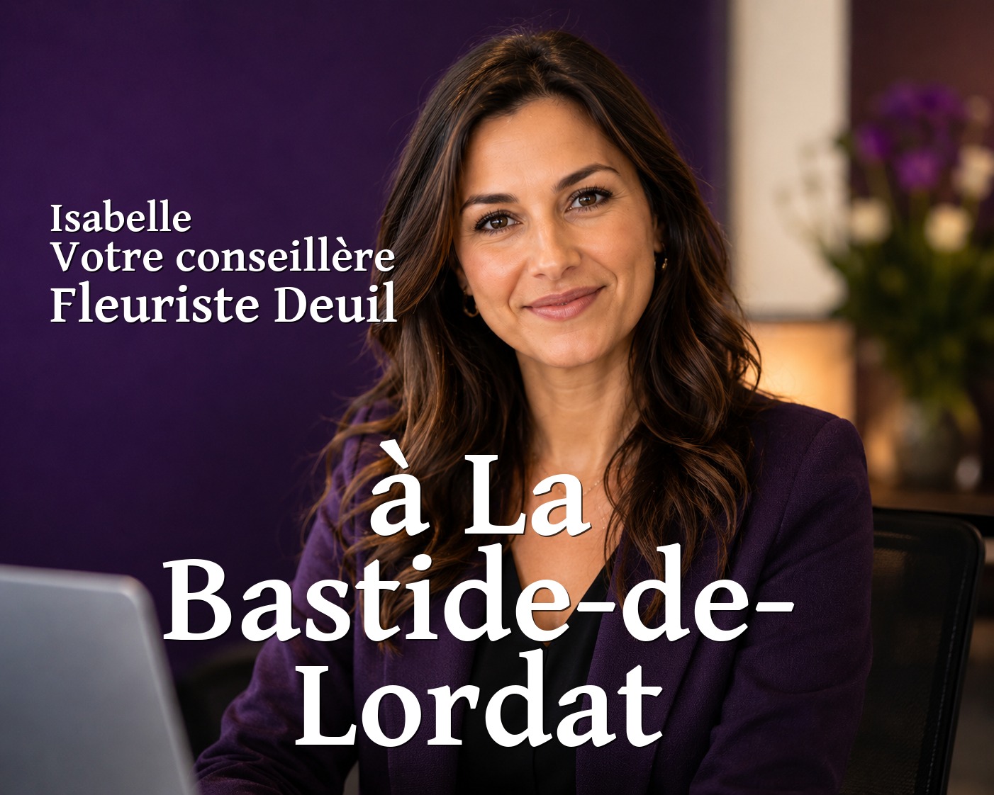 Isabelle, votre conseillère Fleuriste Deuil à La Bastide-de-Lordat