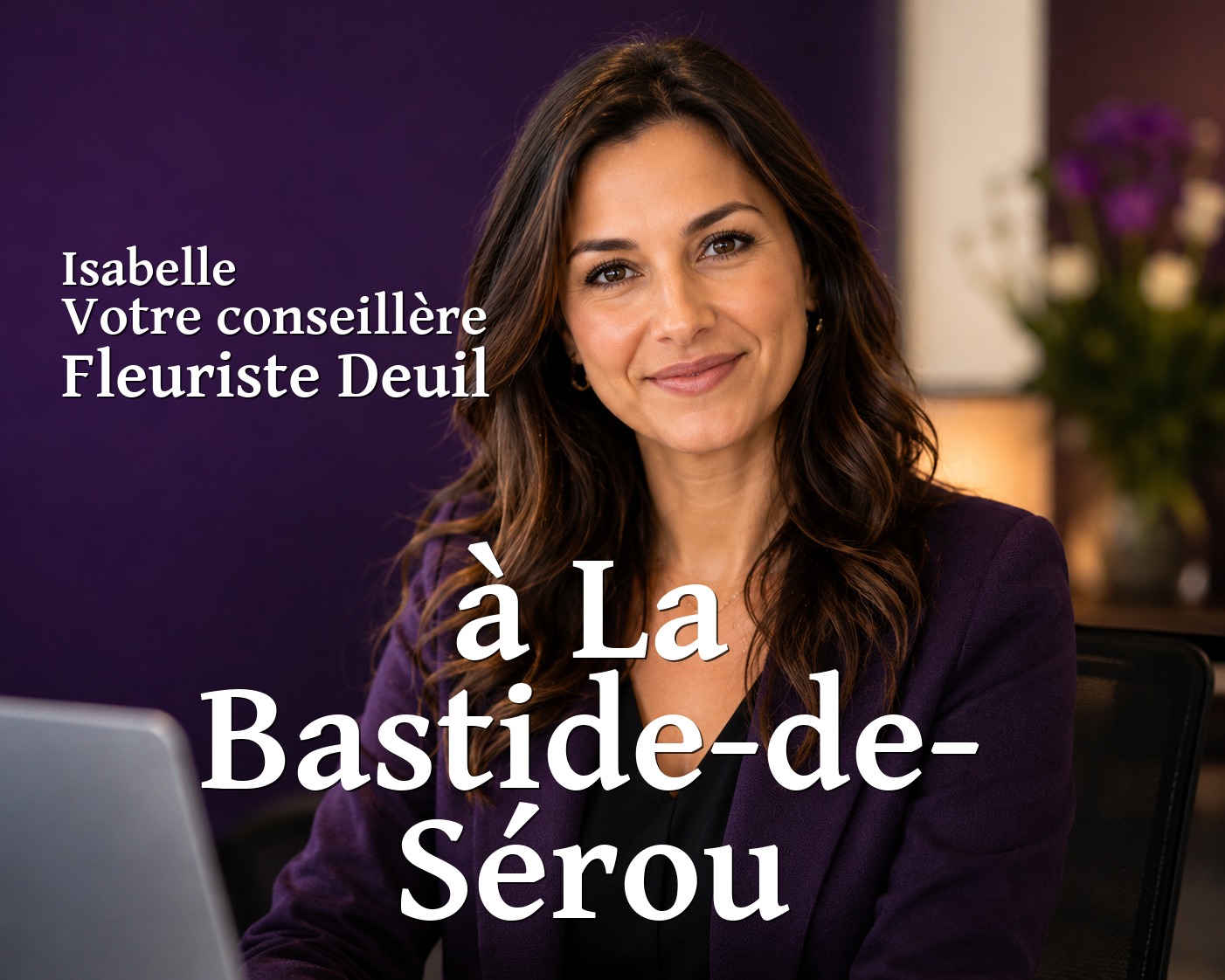 Isabelle, votre conseillère Fleuriste Deuil à La Bastide-de-Sérou