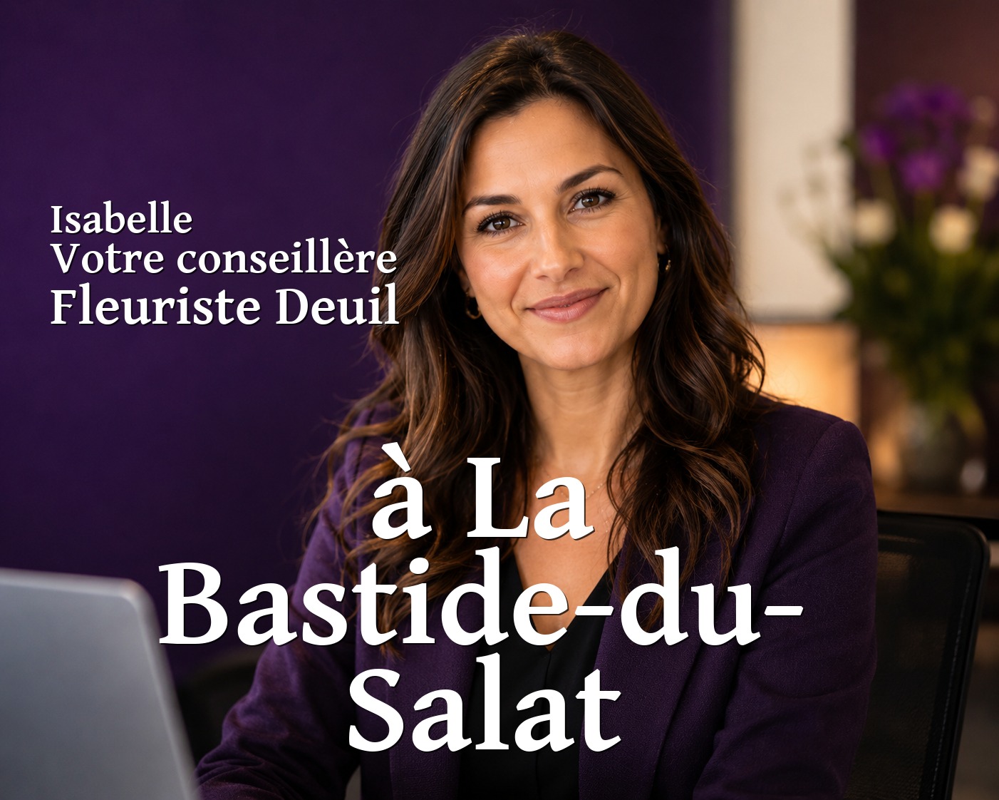 Isabelle, votre conseillère Fleuriste Deuil à La Bastide-du-Salat