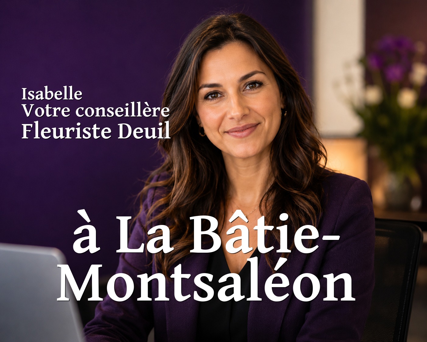 Isabelle, votre conseillère Fleuriste Deuil à La Bâtie-Montsaléon