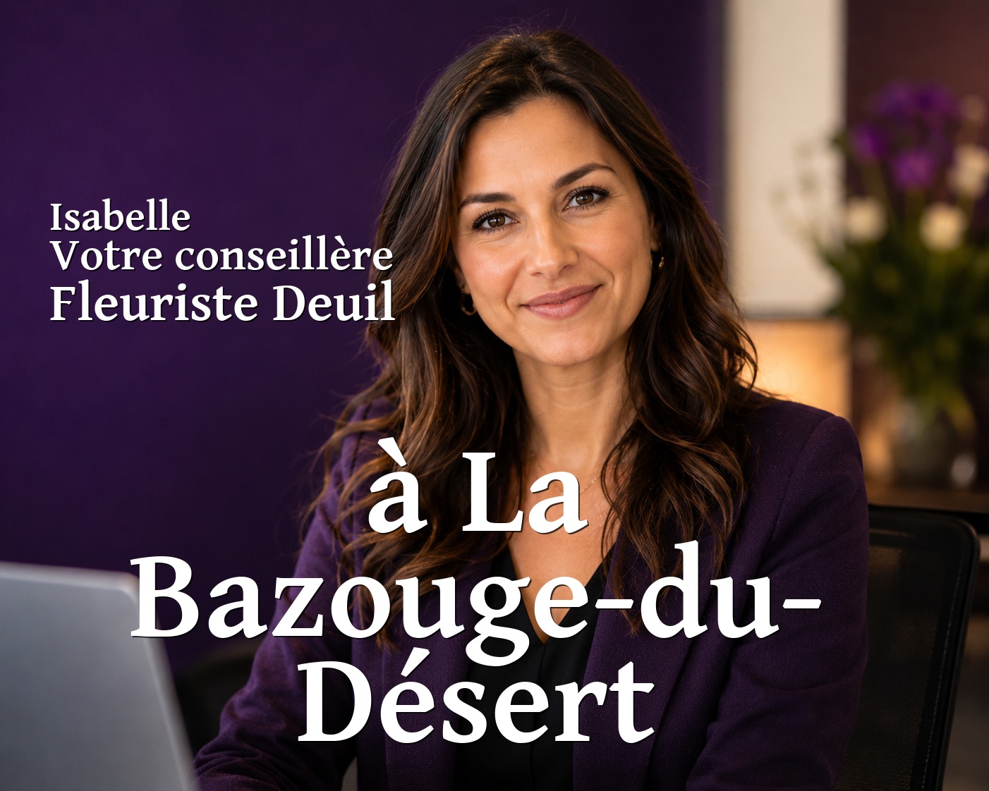Isabelle, votre conseillère Fleuriste Deuil à La Bazouge-du-Désert