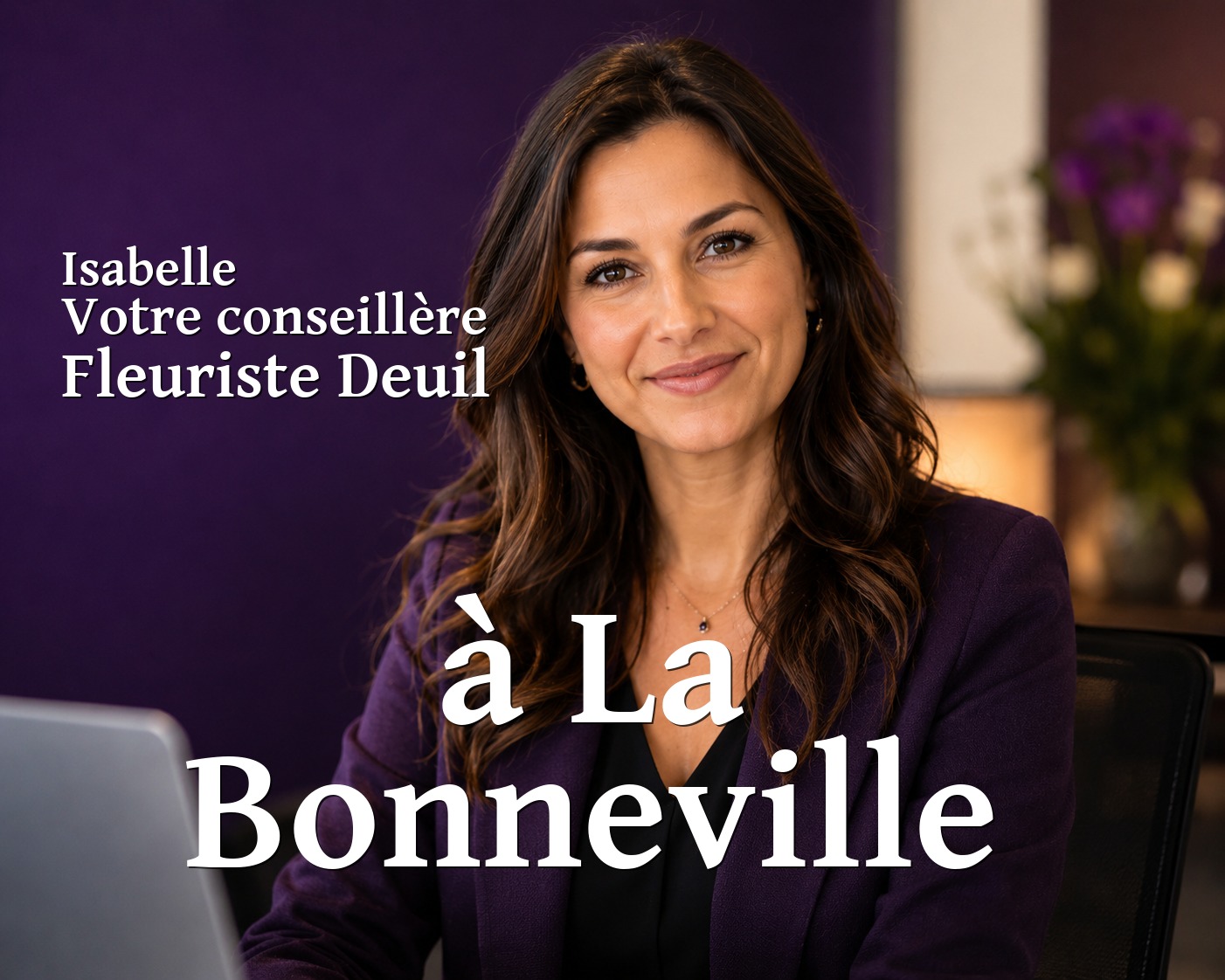Isabelle, votre conseillère Fleuriste Deuil à La Bonneville