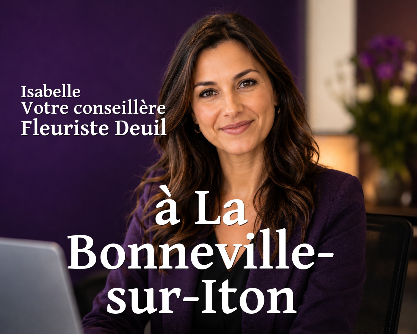 Isabelle, votre conseillère Fleuriste Deuil à La Bonneville-sur-Iton