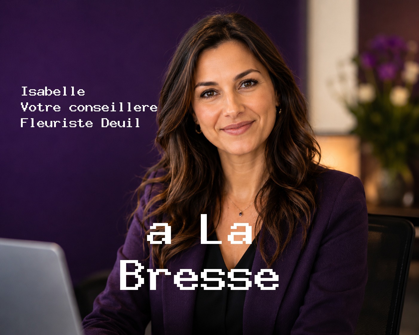 Isabelle, votre conseillère Fleuriste Deuil à La Bresse